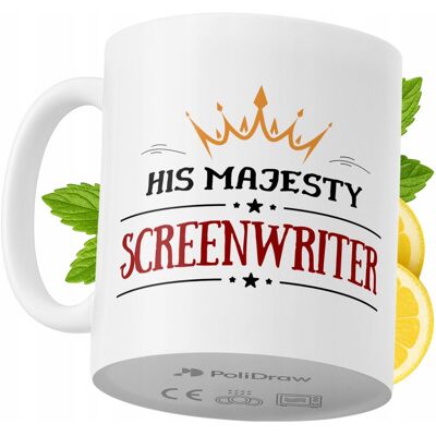 OEM Mug Humoristique Pour Scénariste, Avec Texte Amusant Et Design Graphique. Idéal Pour Les Anniversaires, Les Fêtes Et Les Occasions Spéciales. Mug Premium Pour La Maison, Le Bureau Et Le Travail. Blanc - Publicité OEM Mug Humoristique Pour Scénariste, Avec Texte Amusant Et Design Graphique. Idéal Pour Les Anniversaires, Les Fêtes Et Les Occasions Spéciales. Mug Premium Pour La Maison, Le Bureau Et Le Travail. Blanc - Publicité