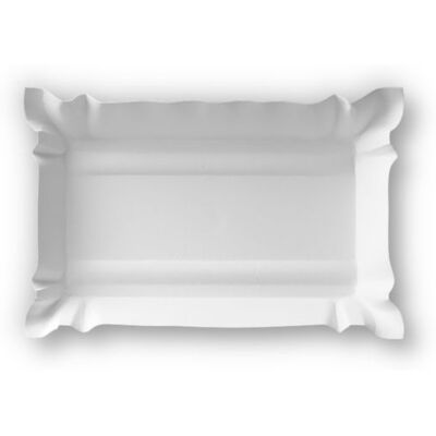OEM Bac À Papier Blanc 14 X 20 Cm, Lot De 100 - Publicité OEM Bac À Papier Blanc 14 X 20 Cm, Lot De 100 - Publicité