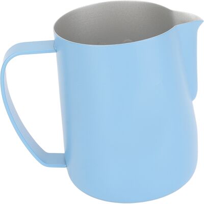 MCKENSA Pichet À Lait 600 Ml, Pichet À Café Mousseur, Pichet À Lait En Acier Inoxydable, Pichet À Lait Décoratif, Tasse À Lait À Bec Pointu, Bleu Clair - Publicité MCKENSA Pichet À Lait 600 Ml, Pichet À Café Mousseur, Pichet À Lait En Acier Inoxydable, Pichet À Lait Décoratif, Tasse À Lait À Bec Pointu, Bleu Clair - Publicité