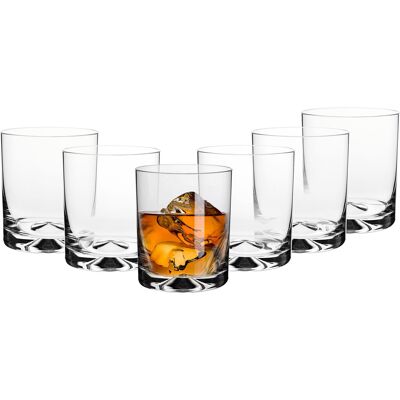 OEM Lot De 6 Verres À Whisky Krosno Mixology 260 Ml - Publicité OEM Lot De 6 Verres À Whisky Krosno Mixology 260 Ml - Publicité