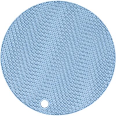 MCKENSA Dessous De Plat En Caoutchouc Antidérapant, Diamètre 18 Cm, Épaisseur 0,5 Cm, Isolation Thermique Haute Performance, Pour Plats Chauds Et Tasses, Bleu - Publicité MCKENSA Dessous De Plat En Caoutchouc Antidérapant, Diamètre 18 Cm, Épaisseur 0,5 Cm, Isolation Thermique Haute Performance, Pour Plats Chauds Et Tasses, Bleu - Publicité