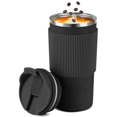 Madeira Mug Isotherme, 500 Ml, En Acier Inoxydable, À Double Paroi, Idéal Pour Les Voyages Et Les Voyages En Voiture. Publicité Madeira Mug Isotherme, 500 Ml, En Acier Inoxydable, À Double Paroi, Idéal Pour Les Voyages Et Les Voyages En Voiture. Publicité
