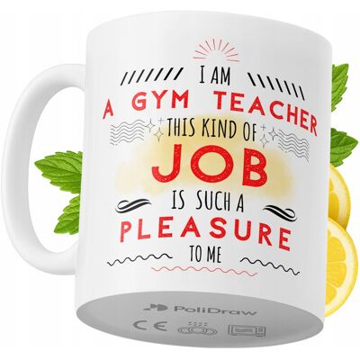OEM Mug Humoristique Pour Prof De Gym, Avec Un Texte Amusant Et Un Design Graphique Original. Idéal Pour Les Anniversaires, Les Fêtes Et Les Jours Fériés. Mug Premium Pour Toutes Les Occasions Spéciales, - Publicité OEM Mug Humoristique Pour Prof De Gym, Avec Un Texte Amusant Et Un Design Graphique Original. Idéal Pour Les Anniversaires, Les Fêtes Et Les Jours Fériés. Mug Premium Pour Toutes Les Occasions Spéciales, - Publicité
