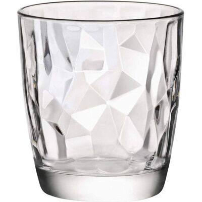 OEM Lot De 6 Verres À Eau, Design Losange, Verre Transparent, Capacité 305 Ml, Pour Maison Et Restaurant - Publicité OEM Lot De 6 Verres À Eau, Design Losange, Verre Transparent, Capacité 305 Ml, Pour Maison Et Restaurant - Publicité