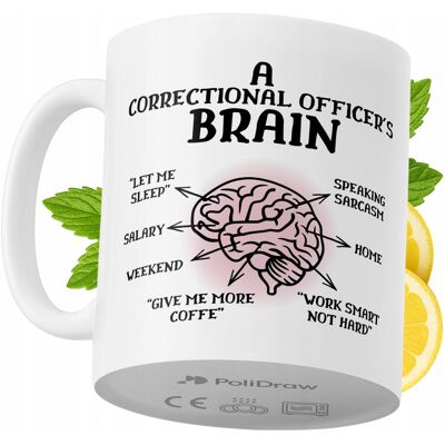 OEM Mug Humoristique Pour Agent Correctionnel, Avec Texte Amusant Et Design Graphique. Idéal Pour Les Anniversaires, Les Fêtes Et Les Jours Fériés. Mug Premium Pour Occasions Spéciales, À La Maison Ou Au - Publicité OEM Mug Humoristique Pour Agent Correctionnel, Avec Texte Amusant Et Design Graphique. Idéal Pour Les Anniversaires, Les Fêtes Et Les Jours Fériés. Mug Premium Pour Occasions Spéciales, À La Maison Ou Au - Publicité