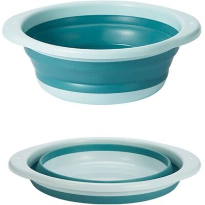 OEM Bassine Retractable, Bassine Pliable, Bol À Vaisselle Rond Pliable Moyen Multifonctionnel, Bol Pliable Portable Peu Encombrant Pour Laver Les Légumes, La Vaisselle, Sous-vêtement (bleu) - Publicité OEM Bassine Retractable, Bassine Pliable, Bol À Vaisselle Rond Pliable Moyen Multifonctionnel, Bol Pliable Portable Peu Encombrant Pour Laver Les Légumes, La Vaisselle, Sous-vêtement (bleu) - Publicité