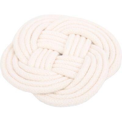 LBVIE Dessous De Plat Décoratif En Coton Tissé, Idéal Pour La Cuisine : Protège-plats, Casseroles Et Tasses Chaudes. Forme Ronde. Publicité LBVIE Dessous De Plat Décoratif En Coton Tissé, Idéal Pour La Cuisine : Protège-plats, Casseroles Et Tasses Chaudes. Forme Ronde. Publicité