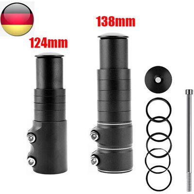 HERUSI Rehausseur De Tube De Direction De Fourche Avant 13,5 Cm - Noir - Publicité HERUSI Rehausseur De Tube De Direction De Fourche Avant 13,5 Cm - Noir - Publicité
