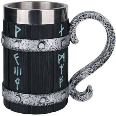 Scotch Chope À Bière Viking En Bois, Chope Artisanale En Bois Avec Doublure En Acier Inoxydable, Chope Vintage De 600 Ml, Tasse Médiévale Pour Café/boissons/jus (pour Homme). Publicité Scotch Chope À Bière Viking En Bois, Chope Artisanale En Bois Avec Doublure En Acier Inoxydable, Chope Vintage De 600 Ml, Tasse Médiévale Pour Café/boissons/jus (pour Homme). Publicité