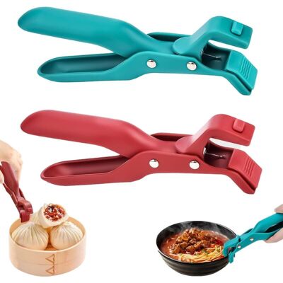 Melissa 2pcs Pince Multifonction Anti-brûlure Pour Bol De Cuisine, Clip Anti-brûlure En Silicone, Clip De Bol Antidérapant, Cuisine Accessoires Convient Aux Casseroles, Bols, Assiettes - Publicité Melissa 2pcs Pince Multifonction Anti-brûlure Pour Bol De Cuisine, Clip Anti-brûlure En Silicone, Clip De Bol Antidérapant, Cuisine Accessoires Convient Aux Casseroles, Bols, Assiettes - Publicité
