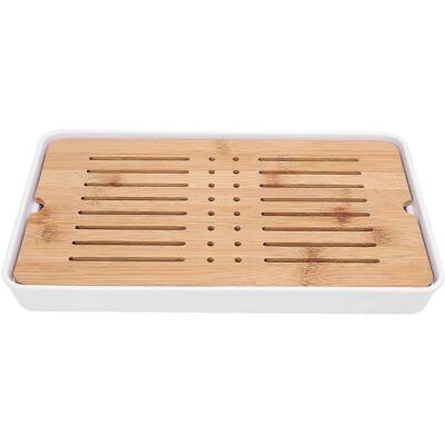 FLAMMKRAFT Plateau De Service À Thé Avec Système De Récupération D'Eau Et Drainage, Style Kung Fu Chinois, Idéal Pour La Maison Ou Le Bureau. Publicité FLAMMKRAFT Plateau De Service À Thé Avec Système De Récupération D'Eau Et Drainage, Style Kung Fu Chinois, Idéal Pour La Maison Ou Le Bureau. Publicité