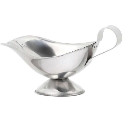 LISATR Saucière À Lait, Pot À Sauce, Bol À Condiments Pour Restaurant-17x8x6cm-silver - Publicité LISATR Saucière À Lait, Pot À Sauce, Bol À Condiments Pour Restaurant-17x8x6cm-silver - Publicité