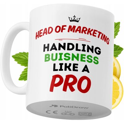 OEM Mug Humoristique Pour Directeur Marketing, Avec Texte Amusant Et Design Graphique. Idéal Pour Les Anniversaires, Les Fêtes Et Autres Occasions Spéciales. Mug Premium Pour La Maison, Le Bureau Et Le Tr - Publicité OEM Mug Humoristique Pour Directeur Marketing, Avec Texte Amusant Et Design Graphique. Idéal Pour Les Anniversaires, Les Fêtes Et Autres Occasions Spéciales. Mug Premium Pour La Maison, Le Bureau Et Le Tr - Publicité