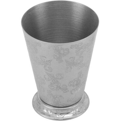 HEAT Verre À Cocktail Mint Julep En Acier Inoxydable, Mug Moscow Mule, Tasse À Bière/café, Verre À Boisson À Motif Feuille - Publicité HEAT Verre À Cocktail Mint Julep En Acier Inoxydable, Mug Moscow Mule, Tasse À Bière/café, Verre À Boisson À Motif Feuille - Publicité