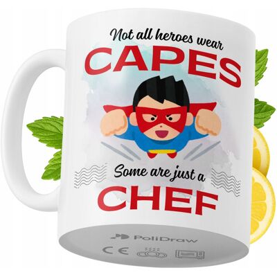 OEM Mug Humoristique Pour Chef, Avec Un Texte Amusant Et Un Design Graphique Original. Idéal Pour Les Anniversaires, Les Fêtes Et Les Occasions Spéciales. Mug Premium Pour La Maison, Le Bureau Et Le Trava - Publicité OEM Mug Humoristique Pour Chef, Avec Un Texte Amusant Et Un Design Graphique Original. Idéal Pour Les Anniversaires, Les Fêtes Et Les Occasions Spéciales. Mug Premium Pour La Maison, Le Bureau Et Le Trava - Publicité