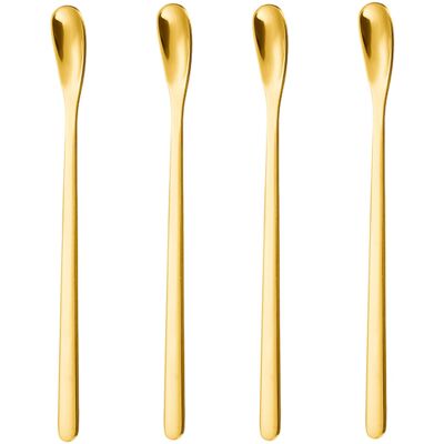 HERUSI Petites Cuillères À Cocktail - 14 Cm, Couleur Naturelle - Publicité HERUSI Petites Cuillères À Cocktail - 14 Cm, Couleur Naturelle - Publicité