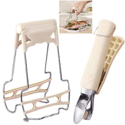 OEM 1 Set De 2 Pinces Anti-brûlure, Poignées Ergonomiques En Silicone, Pinces Multifonctions Cuisine, Pour Bols Assiettes Fours Micro-ondes - Publicité OEM 1 Set De 2 Pinces Anti-brûlure, Poignées Ergonomiques En Silicone, Pinces Multifonctions Cuisine, Pour Bols Assiettes Fours Micro-ondes - Publicité