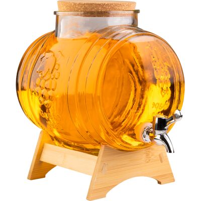 OEM Fût En Verre Avec Robinet, Fût De Whisky De 5 Litres, Carafe Pour L'Eau - Publicité OEM Fût En Verre Avec Robinet, Fût De Whisky De 5 Litres, Carafe Pour L'Eau - Publicité