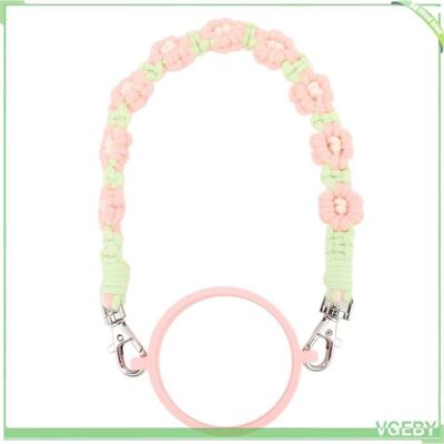 OEM Poignée De Bouteille D'Eau - Fafeicy - Poignée Tissée Fleur - Silicone - Boucle De Sécurité - Vert - Publicité OEM Poignée De Bouteille D'Eau - Fafeicy - Poignée Tissée Fleur - Silicone - Boucle De Sécurité - Vert - Publicité