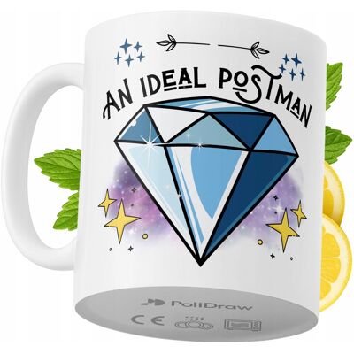 OEM Mug Humoristique Pour Facteur, Avec Un Texte Amusant Et Un Design Graphique Original. Idéal Pour Les Anniversaires, Les Fêtes Et Les Occasions Spéciales. Mug Premium Pour La Maison, Le Bureau Et Le Tr - Publicité OEM Mug Humoristique Pour Facteur, Avec Un Texte Amusant Et Un Design Graphique Original. Idéal Pour Les Anniversaires, Les Fêtes Et Les Occasions Spéciales. Mug Premium Pour La Maison, Le Bureau Et Le Tr - Publicité