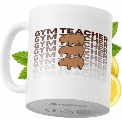 OEM Mug Humoristique Pour Prof De Gym, Avec Un Texte Amusant Et Un Design Graphique Original. Idéal Pour Les Anniversaires, Les Fêtes Et Les Jours Fériés. Mug Premium Pour Toutes Les Occasions Spéciales, - Publicité OEM Mug Humoristique Pour Prof De Gym, Avec Un Texte Amusant Et Un Design Graphique Original. Idéal Pour Les Anniversaires, Les Fêtes Et Les Jours Fériés. Mug Premium Pour Toutes Les Occasions Spéciales, - Publicité