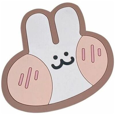 Set De Table Dessous De Verre En Silicone Lavable, Motif Dessin Animé, 8x9 Cm, Blanc/rose – Delkevic - Publicité Set De Table Dessous De Verre En Silicone Lavable, Motif Dessin Animé, 8x9 Cm, Blanc/rose – Delkevic - Publicité