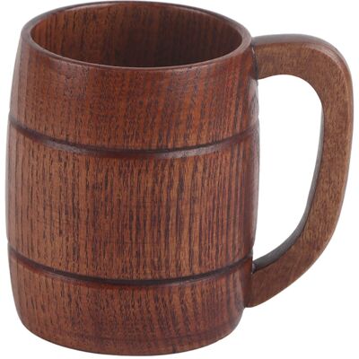 PELTOR Tasse À Bière En Bois Pur Naturel Tasses À Eau Écologiques Faites À La Main - Publicité PELTOR Tasse À Bière En Bois Pur Naturel Tasses À Eau Écologiques Faites À La Main - Publicité