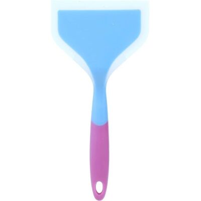OEM 1 Pcs Spatules Pour Batterie De Cuisine Antiadhésives, Spatules En Silicone Antiadhésives Et Antidérapantes Pour Pizza Tamagoyaki, Steak (bleu) - Publicité OEM 1 Pcs Spatules Pour Batterie De Cuisine Antiadhésives, Spatules En Silicone Antiadhésives Et Antidérapantes Pour Pizza Tamagoyaki, Steak (bleu) - Publicité