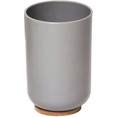 OEM Gobelet Réutilisable En Ps Et Bambou – Gris Chiné Avec Finition Naturelle – Lot De 6 Pièces - Publicité OEM Gobelet Réutilisable En Ps Et Bambou – Gris Chiné Avec Finition Naturelle – Lot De 6 Pièces - Publicité