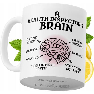OEM Mug Humoristique Pour Inspecteur Sanitaire, Avec Texte Amusant Et Design Graphique. Idéal Pour Les Anniversaires, Les Fêtes Et Les Jours Fériés. Mug Premium Pour Toutes Les Occasions Spéciales, À La M - Publicité OEM Mug Humoristique Pour Inspecteur Sanitaire, Avec Texte Amusant Et Design Graphique. Idéal Pour Les Anniversaires, Les Fêtes Et Les Jours Fériés. Mug Premium Pour Toutes Les Occasions Spéciales, À La M - Publicité