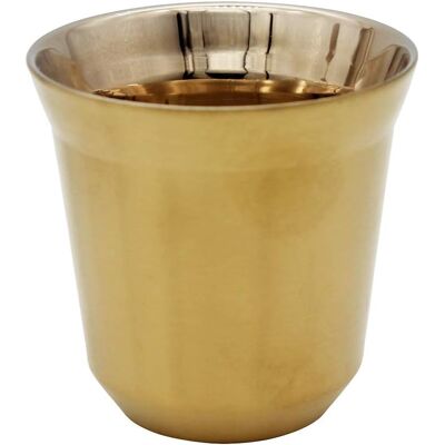 OEM 1 Pièce Tasse À Expresso, Double Paroi, Acier Inoxydable 304, 80ml, Pour Café, Thé, Lait - Publicité OEM 1 Pièce Tasse À Expresso, Double Paroi, Acier Inoxydable 304, 80ml, Pour Café, Thé, Lait - Publicité