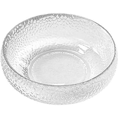 OEM 1 Bol De Service En Verre, Transparent Et Lisse, Pour Salade, Desserts Et Fruits - Publicité OEM 1 Bol De Service En Verre, Transparent Et Lisse, Pour Salade, Desserts Et Fruits - Publicité
