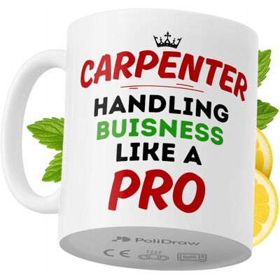 OEM Mug Humoristique Pour Charpentier, Avec Un Texte Amusant Et Un Design Graphique Original. Idéal Pour Les Anniversaires, Les Fêtes Et Les Occasions Spéciales. Mug Premium Pour La Maison, Le Bureau Et L - Publicité OEM Mug Humoristique Pour Charpentier, Avec Un Texte Amusant Et Un Design Graphique Original. Idéal Pour Les Anniversaires, Les Fêtes Et Les Occasions Spéciales. Mug Premium Pour La Maison, Le Bureau Et L - Publicité