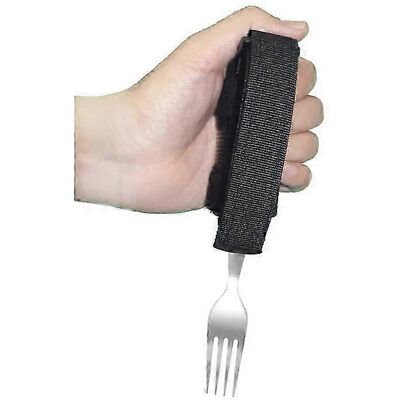 LEDE Vaisselle Antidérapante Adaptée Aux Personnes Atteintes De La Maladie De Parkinson Et Aux Personnes Âgées Souffrant De Tremblements Des Mains - Fourchette - Publicité LEDE Vaisselle Antidérapante Adaptée Aux Personnes Atteintes De La Maladie De Parkinson Et Aux Personnes Âgées Souffrant De Tremblements Des Mains - Fourchette - Publicité