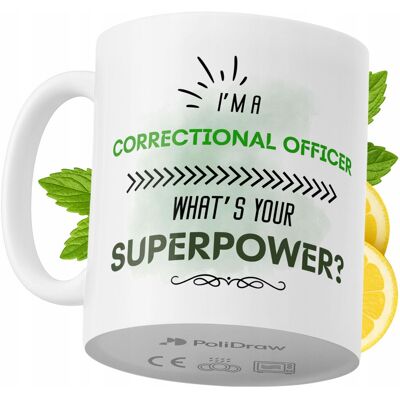 OEM Mug Humoristique Pour Agent Correctionnel, Avec Texte Amusant Et Design Graphique. Idéal Pour Les Anniversaires, Les Fêtes Et Les Jours Fériés. Mug Premium Pour Occasions Spéciales, À La Maison Ou Au - Publicité OEM Mug Humoristique Pour Agent Correctionnel, Avec Texte Amusant Et Design Graphique. Idéal Pour Les Anniversaires, Les Fêtes Et Les Jours Fériés. Mug Premium Pour Occasions Spéciales, À La Maison Ou Au - Publicité