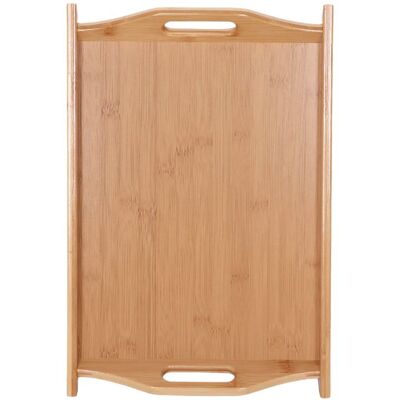 OEM 1 Plateau Bambou Rectangle, Poignée Intégrée, Service Thé Café, Design Naturel Et Écologique, Idéal Pour Réceptions Et Intérieur - Publicité OEM 1 Plateau Bambou Rectangle, Poignée Intégrée, Service Thé Café, Design Naturel Et Écologique, Idéal Pour Réceptions Et Intérieur - Publicité