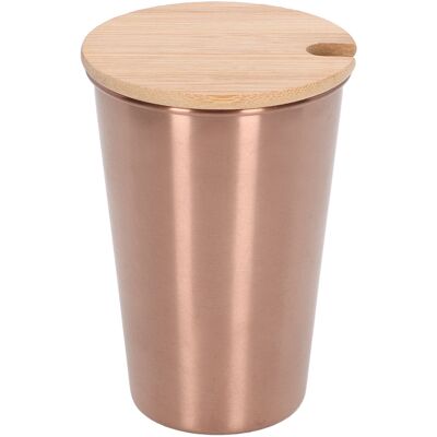 MCKENSA Chope À Bière 500 Ml En Acier Inoxydable Avec Couvercle, Gobelet À Eau Simple Paroi, Pour Boissons En Extérieur, Idéale Pour La Maison Et Les Fêtes, Couleur Or Rose. Publicité MCKENSA Chope À Bière 500 Ml En Acier Inoxydable Avec Couvercle, Gobelet À Eau Simple Paroi, Pour Boissons En Extérieur, Idéale Pour La Maison Et Les Fêtes, Couleur Or Rose. Publicité