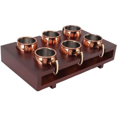 HEAT Ensemble De Mugs Mule Résistants À La Corrosion, Faciles À Nettoyer, Mug À Cocktail Moscou De 6 Cl À Isolation Thermique Avec Étagère Pour Bar - Publicité HEAT Ensemble De Mugs Mule Résistants À La Corrosion, Faciles À Nettoyer, Mug À Cocktail Moscou De 6 Cl À Isolation Thermique Avec Étagère Pour Bar - Publicité