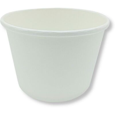 OEM Bol En Papier Blanc 500 Ml, Diamètre 115 Mm, Lot De 50. Publicité OEM Bol En Papier Blanc 500 Ml, Diamètre 115 Mm, Lot De 50. Publicité