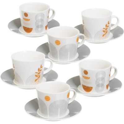 OEM Ensemble De 6 Tasses En Céramique Sunset De 100 Ml - Publicité OEM Ensemble De 6 Tasses En Céramique Sunset De 100 Ml - Publicité