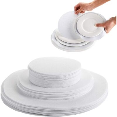 OEM (blanc) 39 Pièces Protecteurs De Vaisselle, Séparateurs D'Assiettes En Feutre, Séparateurs De Plaques Protecteurs, De Table Rond Séparateur Protège Poêles Séparateur, Pour Porcelaine, Verre, Poterie - Publicité OEM (blanc) 39 Pièces Protecteurs De Vaisselle, Séparateurs D'Assiettes En Feutre, Séparateurs De Plaques Protecteurs, De Table Rond Séparateur Protège Poêles Séparateur, Pour Porcelaine, Verre, Poterie - Publicité