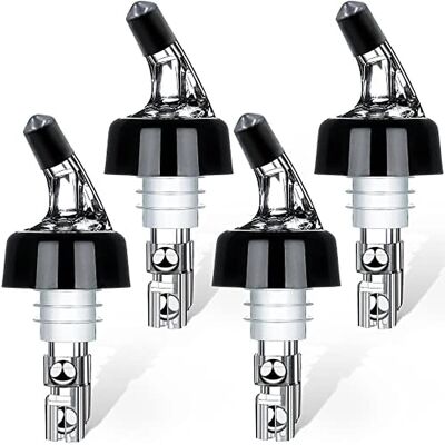 OEM 4 Bec Verseur, Plastique Vierge, 3cl, Automatique, Pour Liqueur Vin Cocktail Bar - Publicité OEM 4 Bec Verseur, Plastique Vierge, 3cl, Automatique, Pour Liqueur Vin Cocktail Bar - Publicité