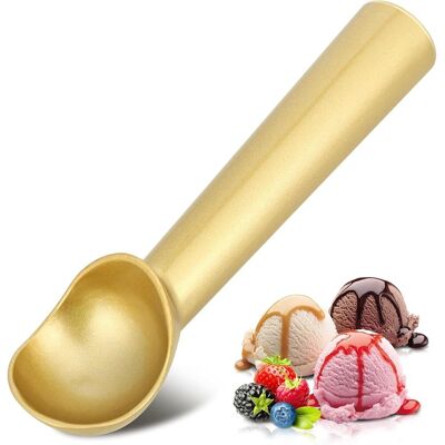 OEM Cuillère À Glace, Cuillère À Glace En Aluminium Doré, 17,8 Cm, Design Monobloc Cuillère Pour Biscuits Antiadhésive. Publicité OEM Cuillère À Glace, Cuillère À Glace En Aluminium Doré, 17,8 Cm, Design Monobloc Cuillère Pour Biscuits Antiadhésive. Publicité
