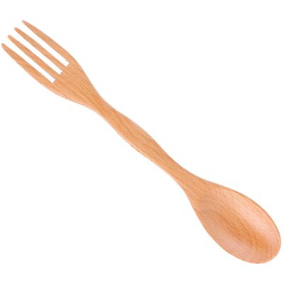 YUDO Ensemble Cuillère Et Fourchette En Bois - Idéal Pour La Maison, Les Restaurants Et Les Écoles - Publicité YUDO Ensemble Cuillère Et Fourchette En Bois - Idéal Pour La Maison, Les Restaurants Et Les Écoles - Publicité