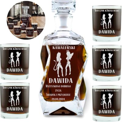 OEM Carafe À Whisky Gravée, Cadeau Idéal Pour Un Enterrement De Vie De Garçon - Publicité OEM Carafe À Whisky Gravée, Cadeau Idéal Pour Un Enterrement De Vie De Garçon - Publicité