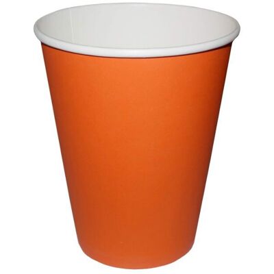 OEM Gobelets En Papier 240 Ml Orange 50 Pièces Sup - Publicité OEM Gobelets En Papier 240 Ml Orange 50 Pièces Sup - Publicité