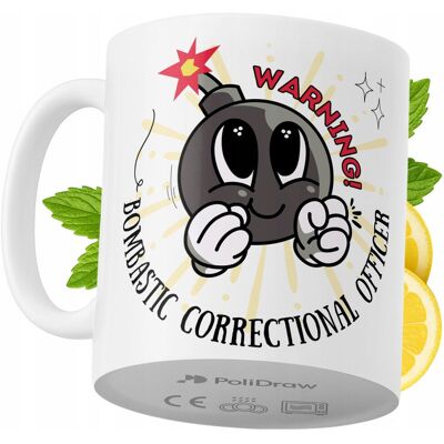 OEM Mug Humoristique Pour Agent Correctionnel, Avec Texte Amusant Et Design Graphique. Idéal Pour Les Anniversaires, Les Fêtes Et Les Jours Fériés. Mug Premium Pour Occasions Spéciales, À La Maison Ou Au - Publicité OEM Mug Humoristique Pour Agent Correctionnel, Avec Texte Amusant Et Design Graphique. Idéal Pour Les Anniversaires, Les Fêtes Et Les Jours Fériés. Mug Premium Pour Occasions Spéciales, À La Maison Ou Au - Publicité