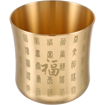 PUNNYB À Thé En Cuivre Pur Petite Tasse Décorative Sculptée Style - Publicité PUNNYB À Thé En Cuivre Pur Petite Tasse Décorative Sculptée Style - Publicité