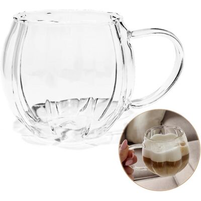 OEM Tasse À Parois Ondulées Et Rainurées, Avec Anse, 425 Ml, 1 Pièce. Szk203 - Publicité OEM Tasse À Parois Ondulées Et Rainurées, Avec Anse, 425 Ml, 1 Pièce. Szk203 - Publicité