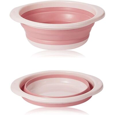 OEM Bassine Retractable, Bassine Pliable, Bol À Vaisselle Rond Pliable Moyen Multifonctionnel, Bol Pliable Portable Peu Encombrant Pour Laver Les Légumes, La Vaisselle, Sous-vêtement (rose) - Publicité OEM Bassine Retractable, Bassine Pliable, Bol À Vaisselle Rond Pliable Moyen Multifonctionnel, Bol Pliable Portable Peu Encombrant Pour Laver Les Légumes, La Vaisselle, Sous-vêtement (rose) - Publicité